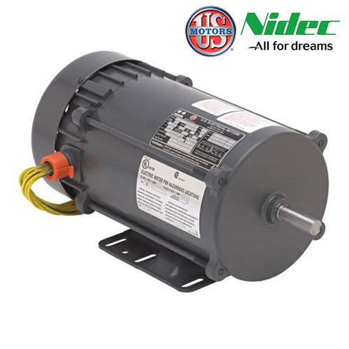 3/4HP 3600 115/208-230 TEFC 56 Rolled Steel EXPLOSION PROOF Div.1 CL.I GR. C&D CL.II GR. E.F&G AUTO OVERLOAD IP54